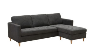 Nordic divaanisohva tumman harmaa