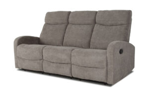 Messi 3-istuttava recliner-mekanismisohva harmaa
