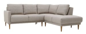 Kent avokulmavuodesohva vaalea beige oikea