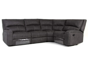 Dublin recliner-mekanismikulmasohv harmaa