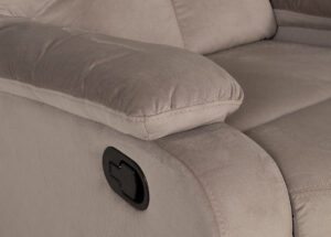 Vegas recliner-mekanismituoli pyörivä beige lähikuva