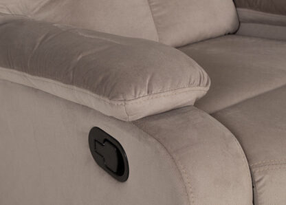 Vegas recliner-mekanismituoli pyörivä beige lähikuva