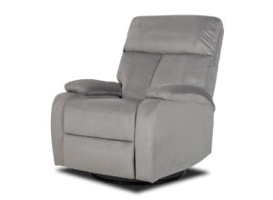 Vegas recliner-mekanismituoli pyörivä vaalean harmaa