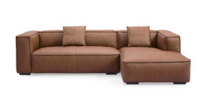 Piemonte divaanisohva konjakki oikea