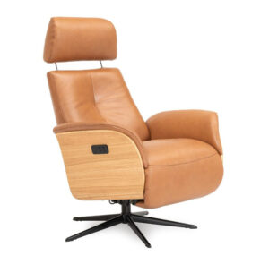 Slimline 8095 mekanismituoli nahka konjakki