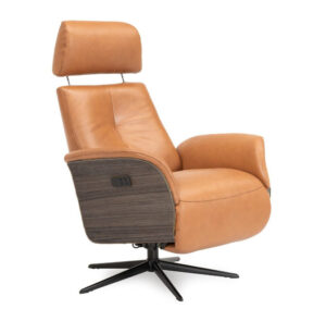 Slimline 8095 mekanismituoli nahka konjakki-pähkinä
