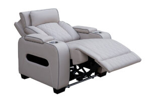 Cine-Luxury mekanismituoli sähkotoiminen beige auki