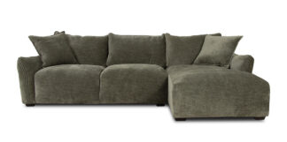 Harri XL divaanisohva oikea vihreä