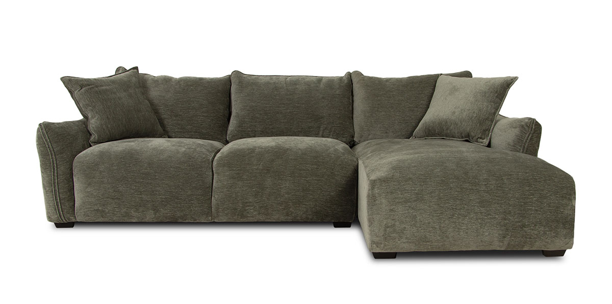 Harri XL divaanisohva oikea vihreä