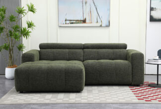 Aalto divaanisohva mekanismilla vihreä