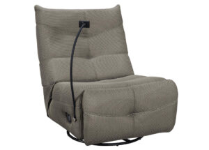 Brunssi recliner-mekanismituoli ruskeanharmaa