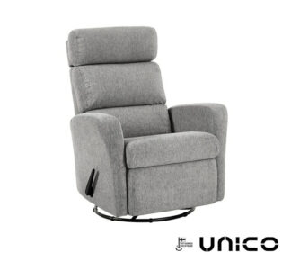 Unico Iisa recliner-mekanismituoli harmaa