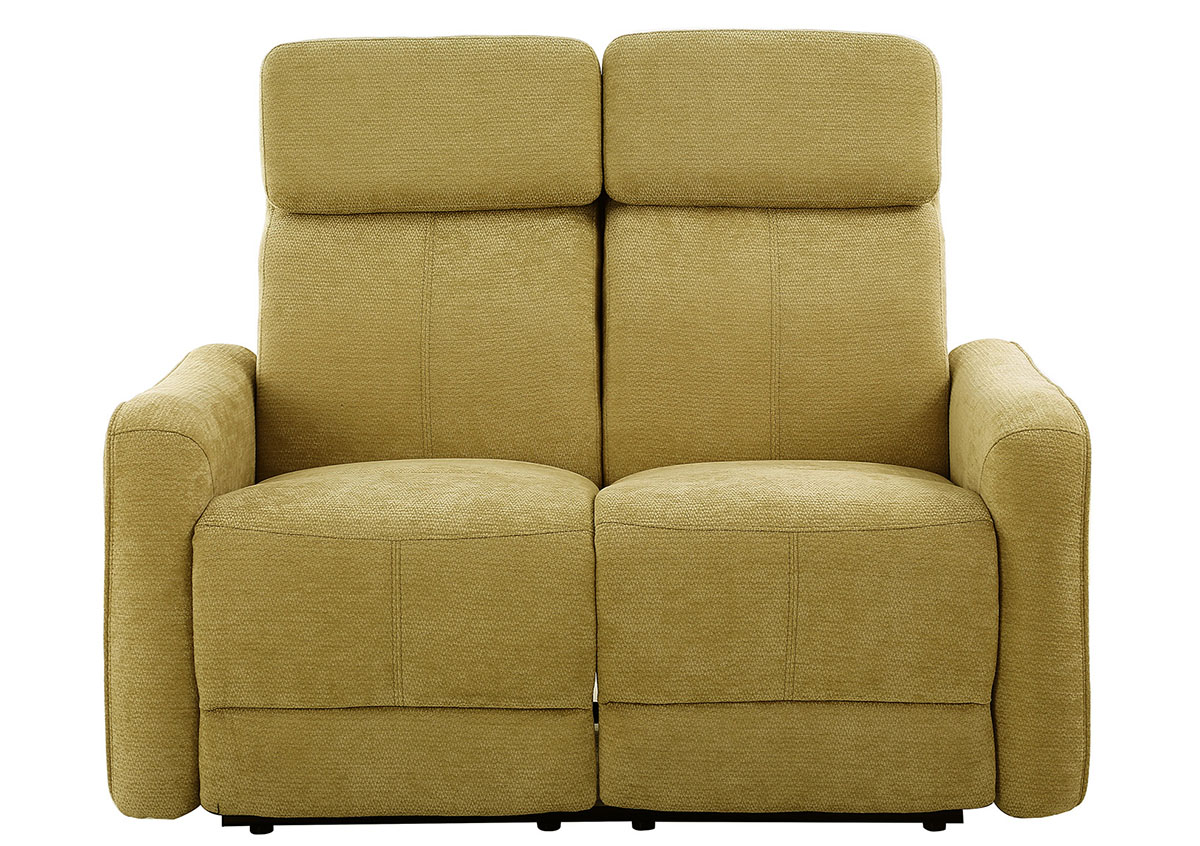 Apila 2-istuttava recliner-mekanismisohva vihreä